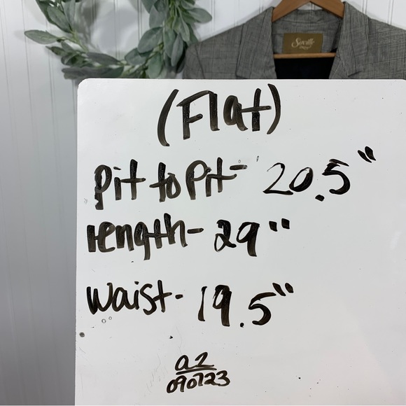 Vintage 90s houndstooth plaid double breasted blazer jacket size 10 academia - Picture 9 of 9